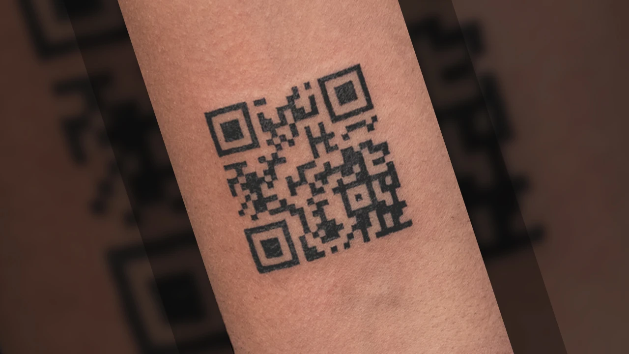 How to make QR Code Tattoos